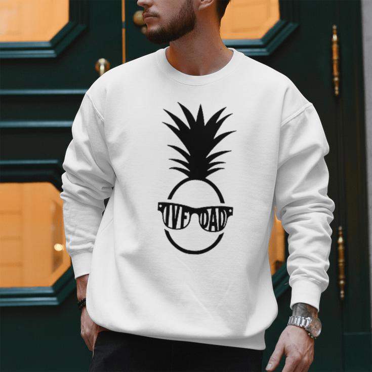 IVF DAD Pineapple Transfer Day Retrieval Day Infertility Men Sweatshirt