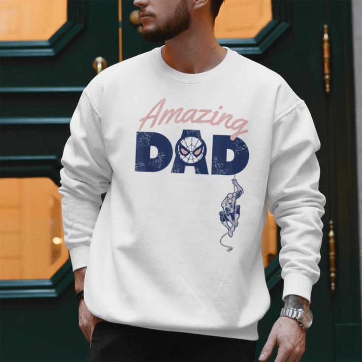 Marvel Spider-Man Father's Day Amazing Dad Retro Men Sweatshirt Marvel Spider-Man Father's Day Amazing Dad Retro Men Sweatshirt