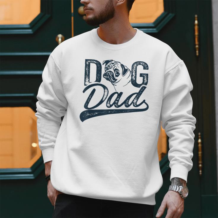 Pug Dog Dad Men Men Sweatshirt