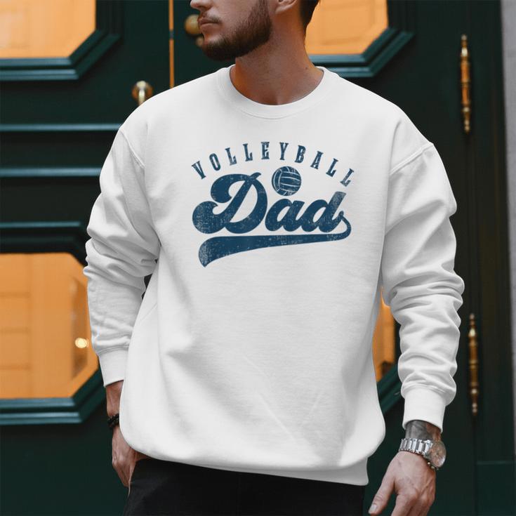 Volleyball Dad Daddy Father's Day Men Sweatshirt