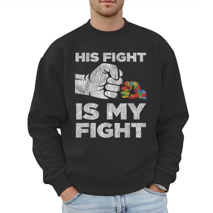 Autism Awareness Mom Dad Parents Autistic Kids Awareness Small Men Sweatshirt