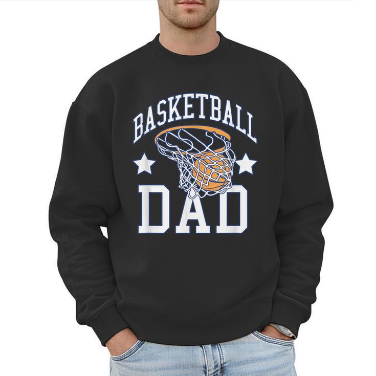 Basketball Dad Coach Sports Fan Men Sweatshirt
