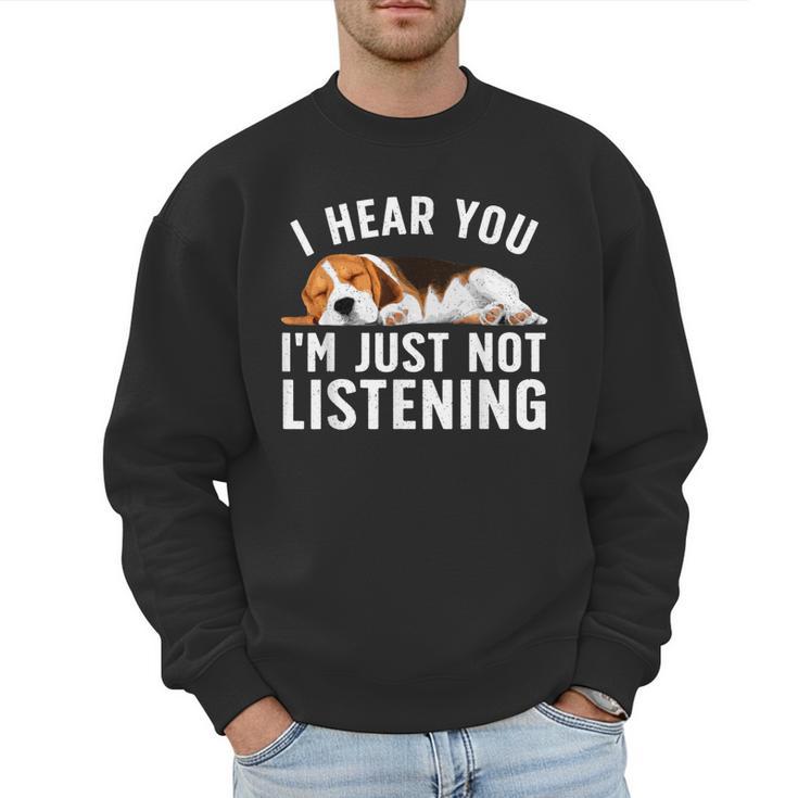 Beagle For Men Women Dad Mom Beagle Dog Lovers Men Sweatshirt