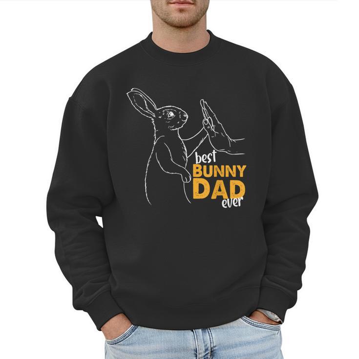 Best Bunny Dad Ever Rabbit Daddy Bunny Father Bunny Men Sweatshirt