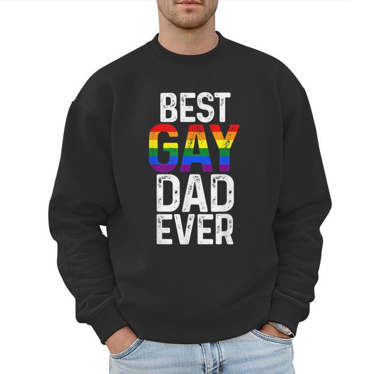 Best Gay Dad Ever LGBTQ Men Sweatshirt