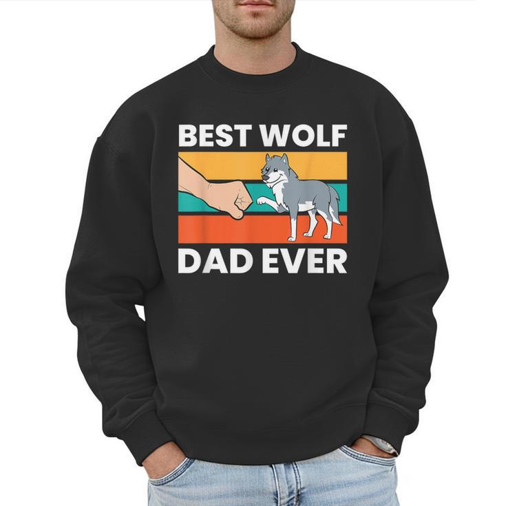 Best Wolf Dad Ever Men Sweatshirt