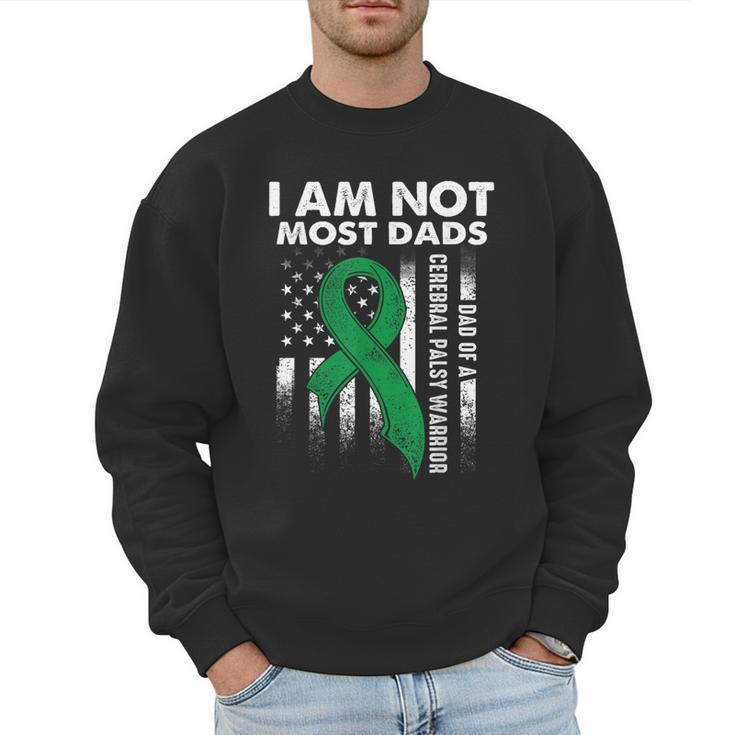 Cerebral Palsy CP Awareness Most Dads Warrior Survivor DA1 Men Sweatshirt