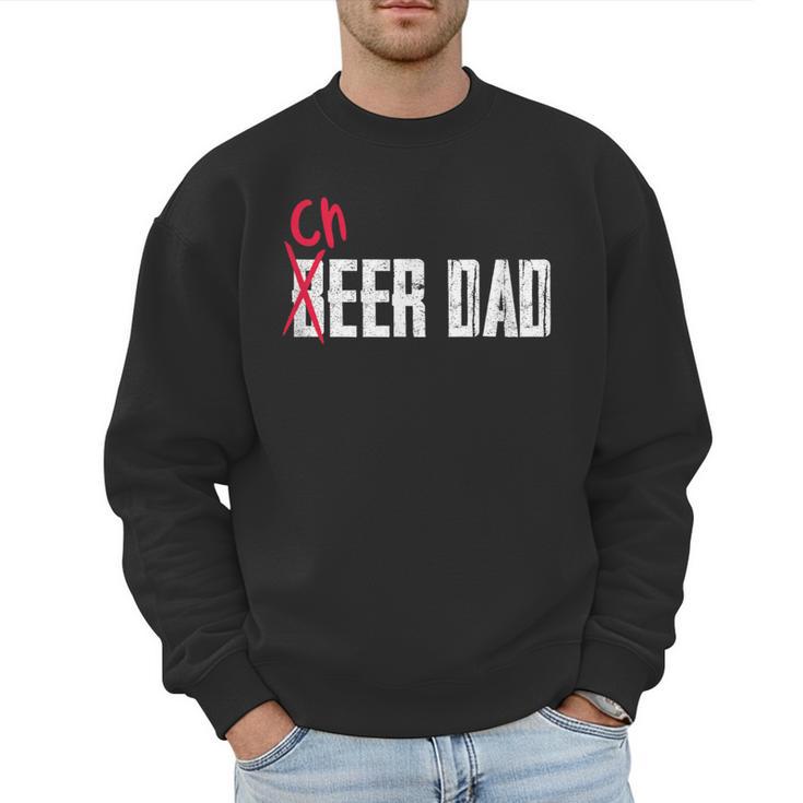 Cheer Dad Beer Dad Cheerleading Father Father's Day Men Sweatshirt