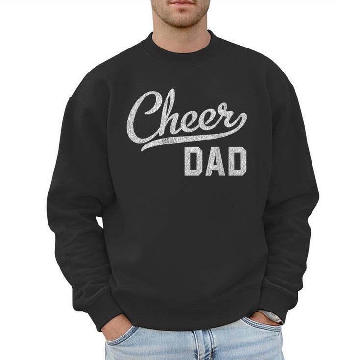 Cheer Dad Proud Cheerleading Dad  Small Men Sweatshirt