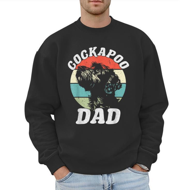 Cockapoo Dad Dog Father's Day Vintage Pet Men Women Kids Men Sweatshirt