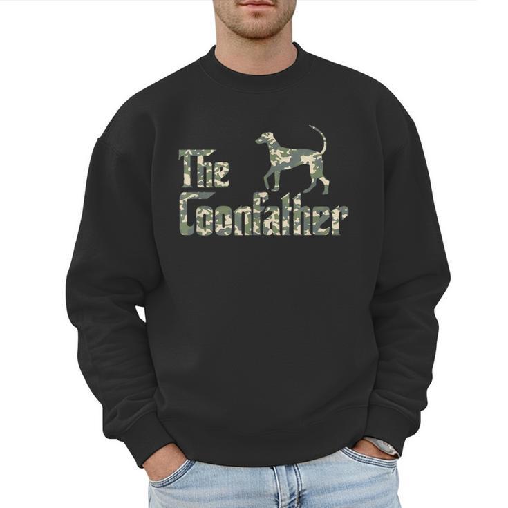 Coonfather Coon Hunting Dogs Coonhound Dad Men Sweatshirt