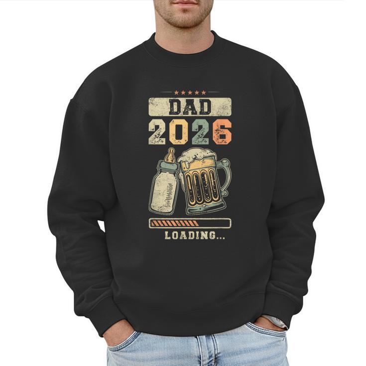 Dad 2026 Loading Baby Shower Going To Be a Dad Gender Reveal Men Sweatshirt