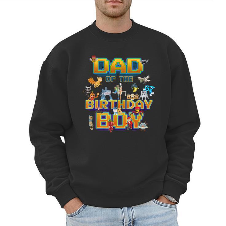Dad Of The Birthday Boy Brainrot Meme Kids Teens Boys Men Sweatshirt