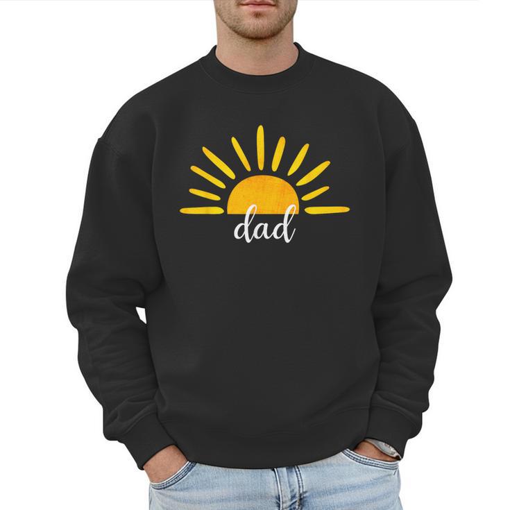 Dad Of The Birthday First Trip Around The Sun Birthday Men Sweatshirt