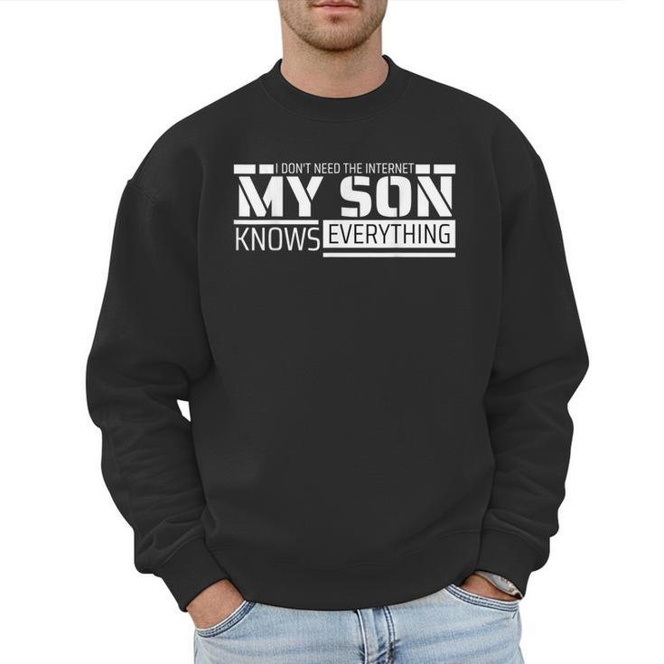 Dad Shirt From Son Men Fathers Day Dad Men Sweatshirt
