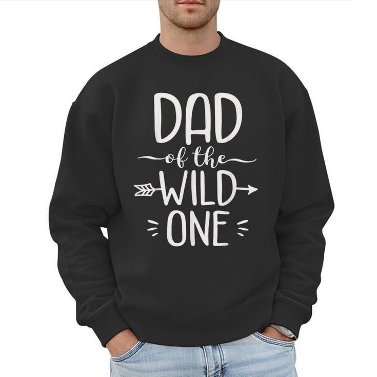 Dad Of The Wild One Shirt 1st Birthday Safari Men Sweatshirt