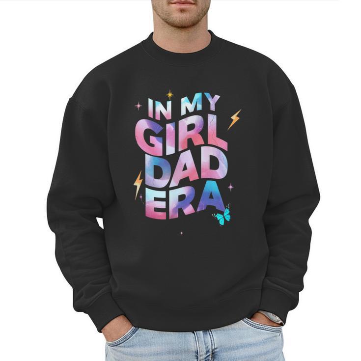 In My Daughter Era Dad Life Soft Pastel Pride Theme Men Sweatshirt