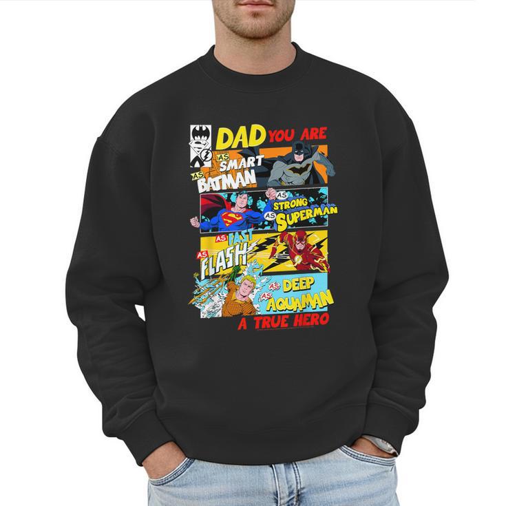 DC Comics Father's Day Justice League Dad Attributes Men Sweatshirt