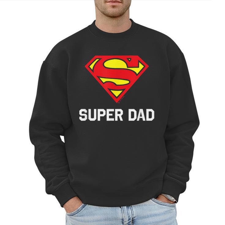 DC Comics Superman Father's Day Super Dad Logo Men Sweatshirt