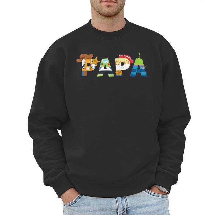 Disney And Pixar’s Toy Story Papa Father’s Day Dad Birthday Men Sweatshirt