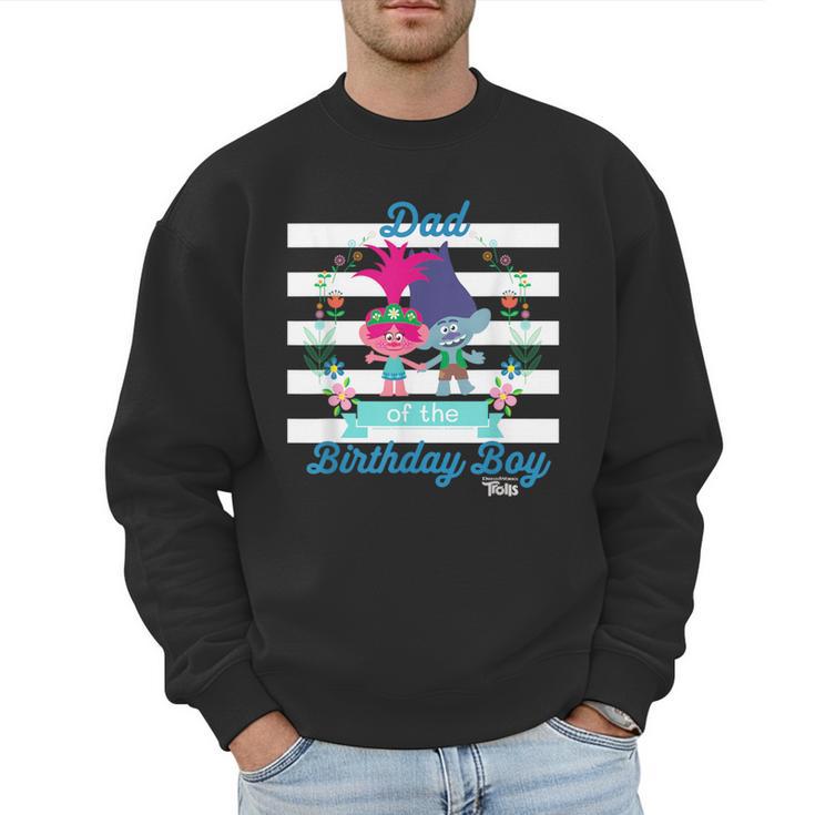 DreamWorks Trolls Dad Of The Birthday Boy Men Sweatshirt