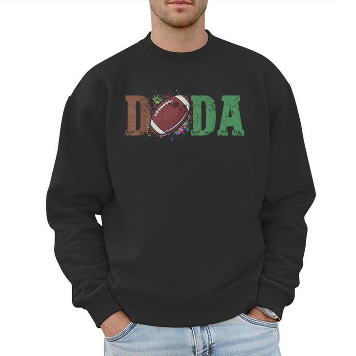 Football Dada 1st Birthday Men Sweatshirt