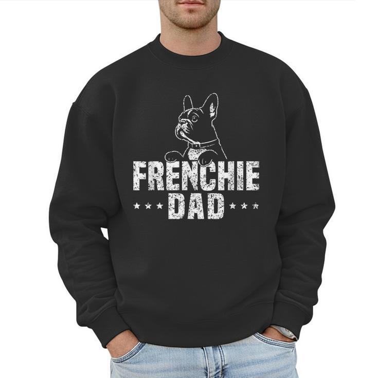 Frenchie Dad Lover Owner French Bulldog Father Daddy Papa Men Women Girls Kids Men Sweatshirt