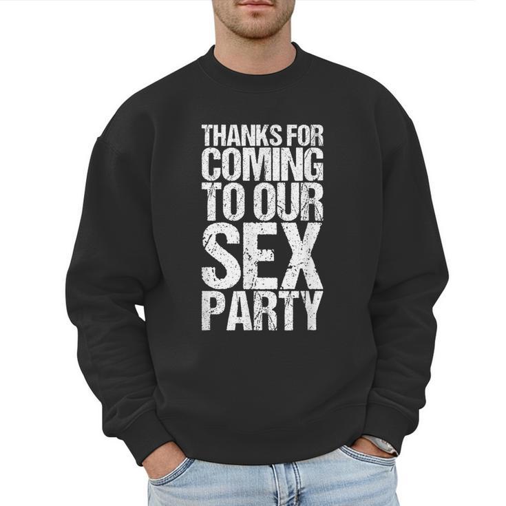 Gender Reveal Mum Dad Party Men Sweatshirt