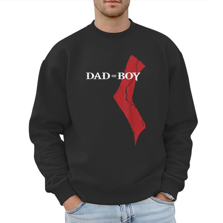 God Of Boy Dad Video Game Tshirt Father's Day Edition Men Sweatshirt