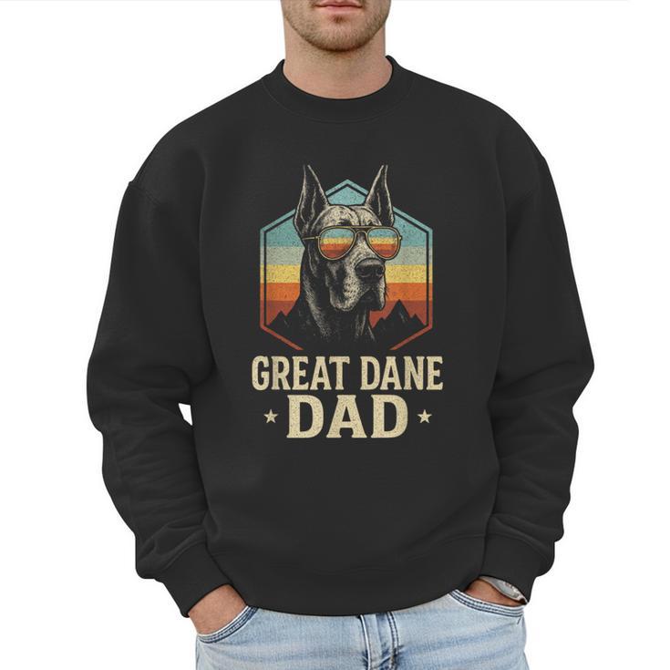 Great Dane Dad Vintage Men Sweatshirt