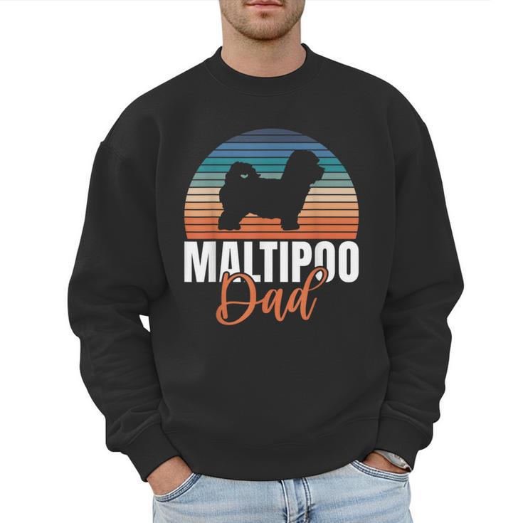 Maltipoo Dad Men Sweatshirt