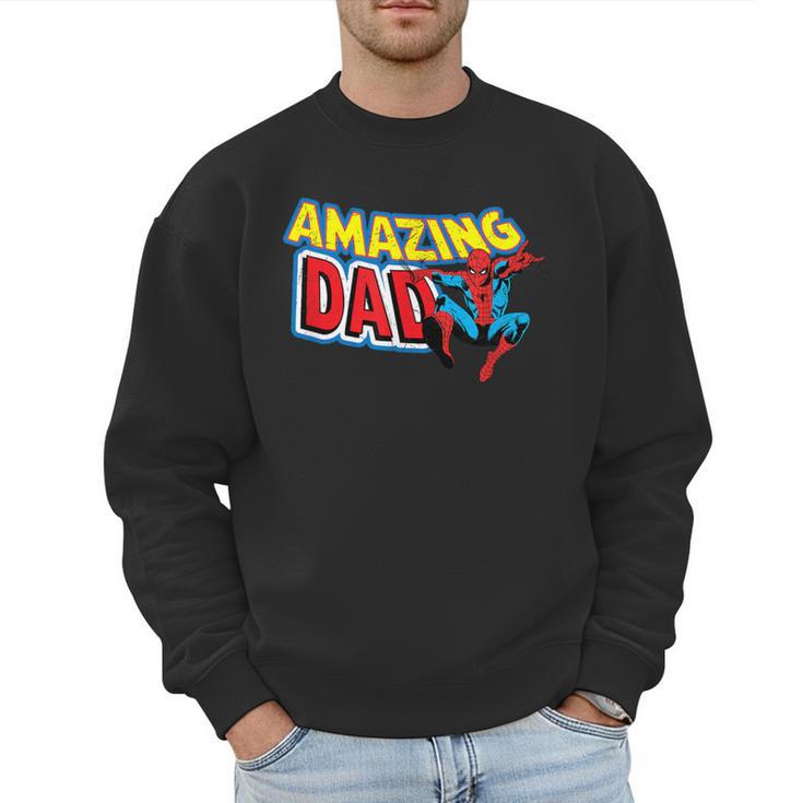 Marvel Spider-Man Amazing Dad Comic Book Father's Day Men Sweatshirt