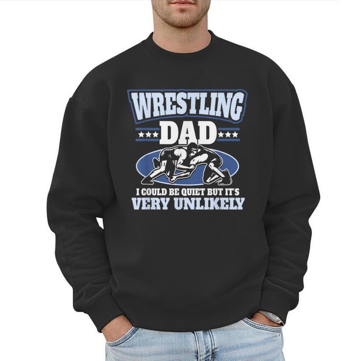 For Men Freestyle Wrestling Dad Men Sweatshirt
