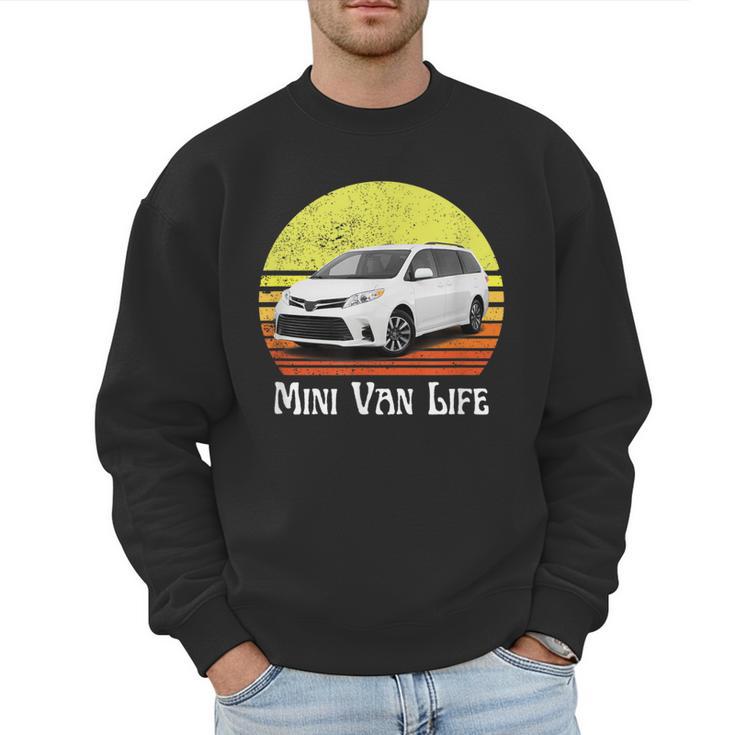 Mini Van Life Soccer Mom Dad Parent For Parents Men Sweatshirt