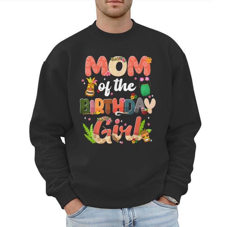 Mom And Dad Birthday Girl Matching Family Party Decorations Men Sweatshirt