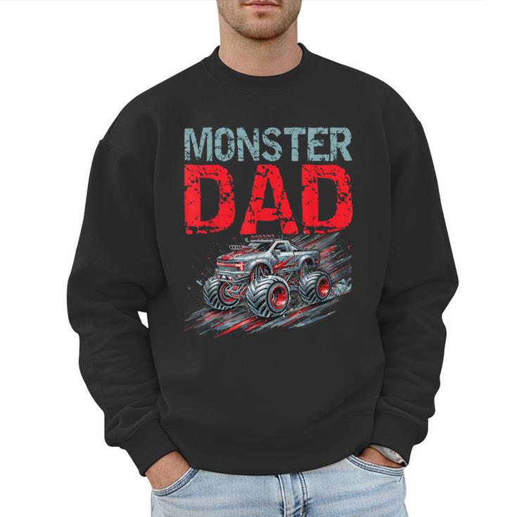 Monster Truck Dad Father's Day Men Men Sweatshirt