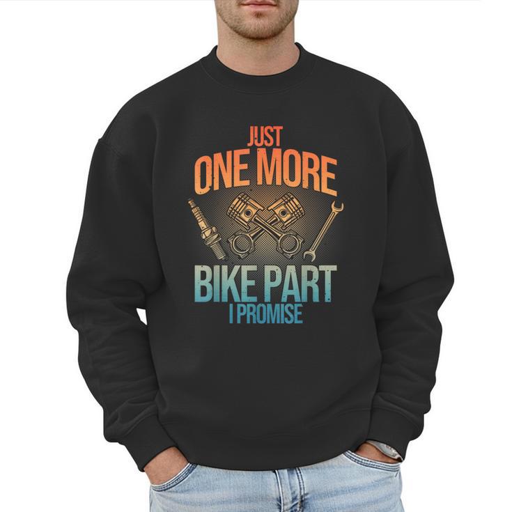Motorcycle Mechanic Art For Men Dad Motorcycle Lovers Biker Men Sweatshirt