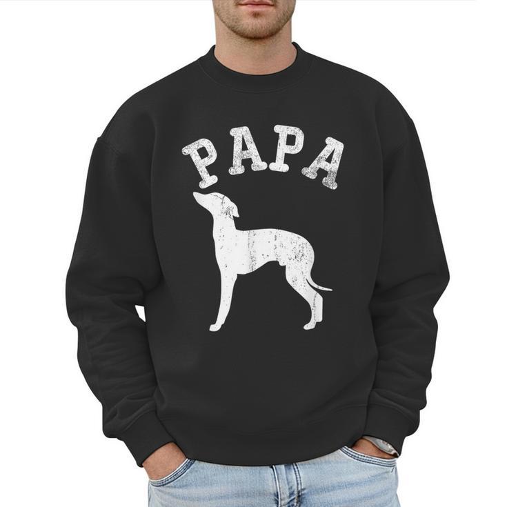 Papa ITALIAN GREYHOUND For Dad Men Sweatshirt