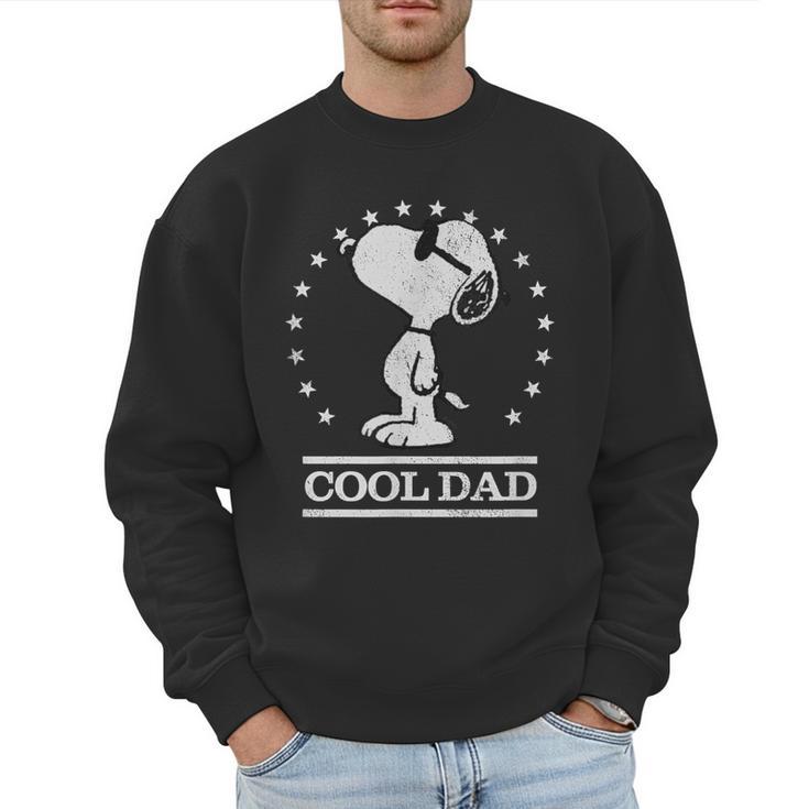 Peanuts Snoopy Cool Dad Men Sweatshirt