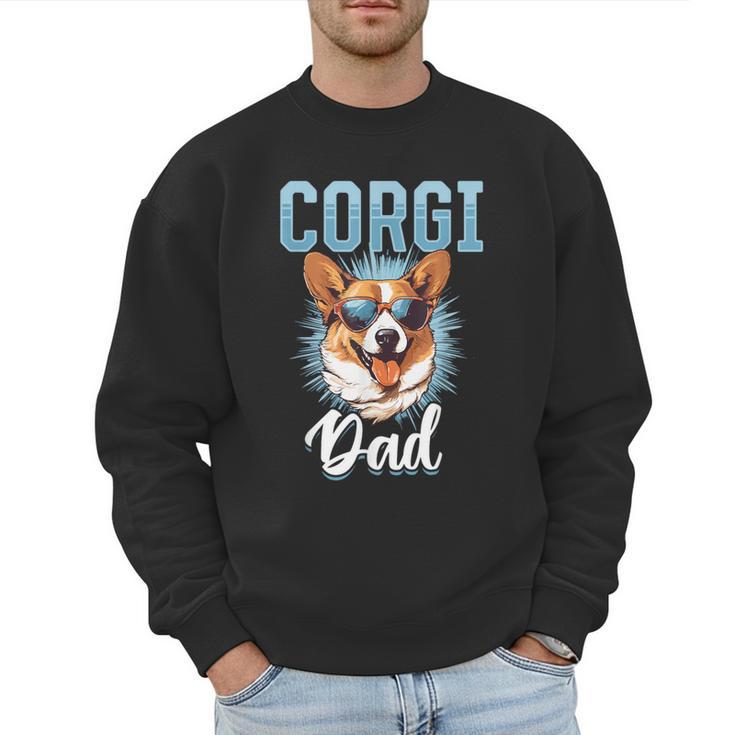 Pembroke Welsh Corgi Corgi Dad Men Sweatshirt