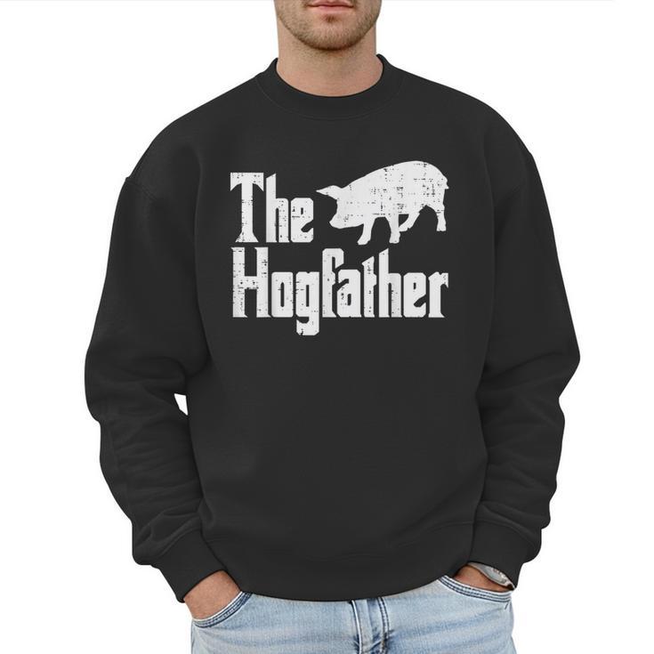 Pig The Hogfather Hog Dad Fathers Day Parody Papa Men Men Sweatshirt