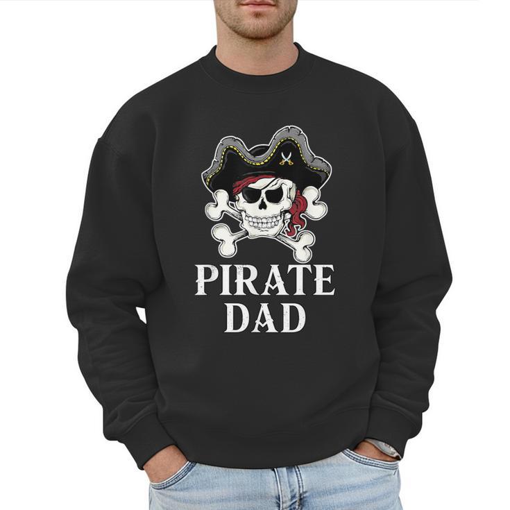 Pirate Father Pirate Dad Halloween Men Sweatshirt