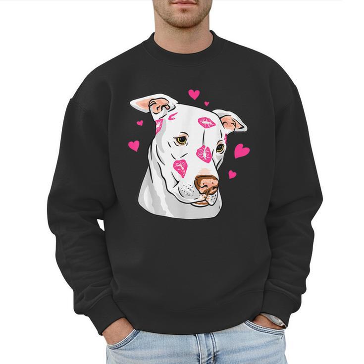 Pitbull Love Pitbull Moms Dads Men Sweatshirt