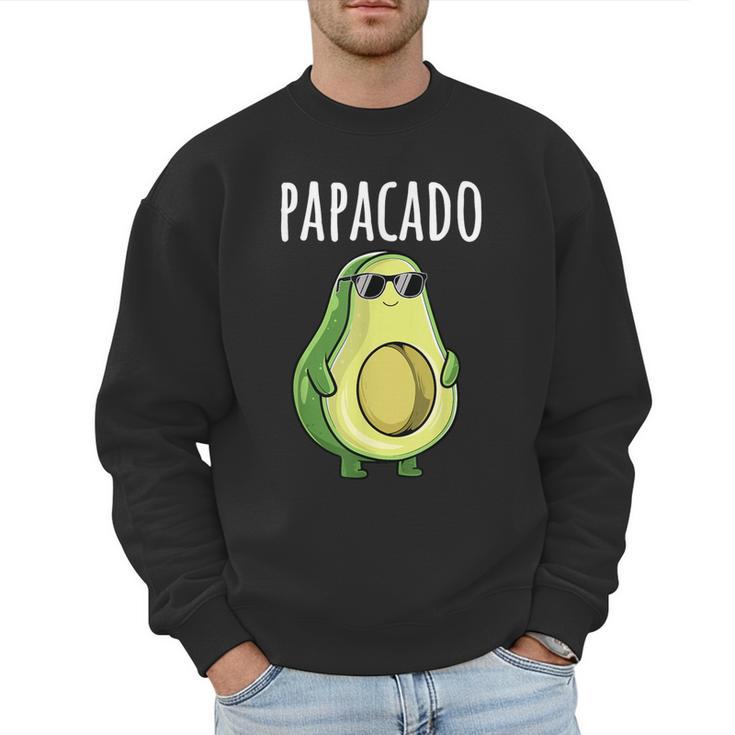 Pregnancy Announcement Shirts Men Dad Papacado Men Sweatshirt