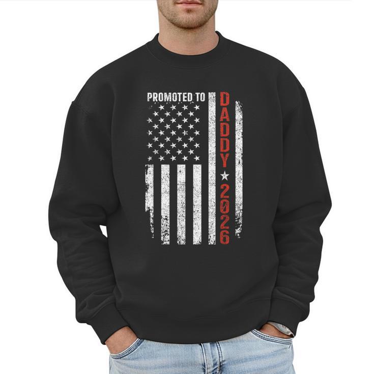 Promoted To Daddy 2026 Men Sweatshirt