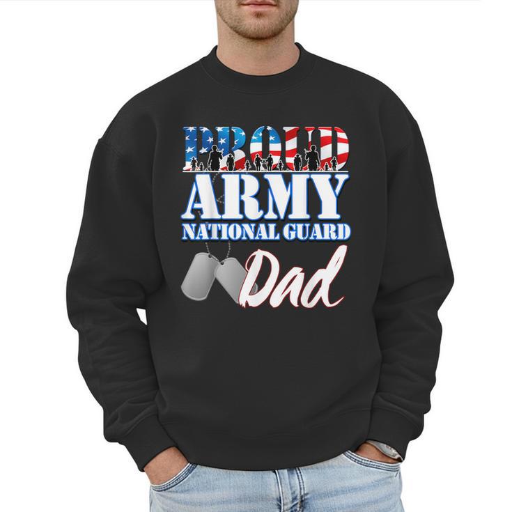 Proud Army National Guard Dad Fathers Day Shirt Men Men Sweatshirt