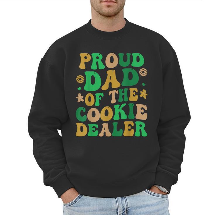 Proud Dad Of a Cookie Dealer Scout Troop Cookie Dealer Girls Men Sweatshirt