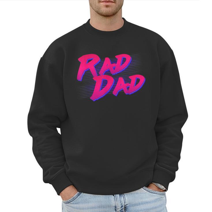 Rad Dad Retro Men Sweatshirt