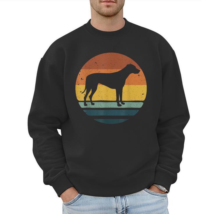 Rhodesian Ridgeback Vintage Retro Dog Mom Dad Men Sweatshirt