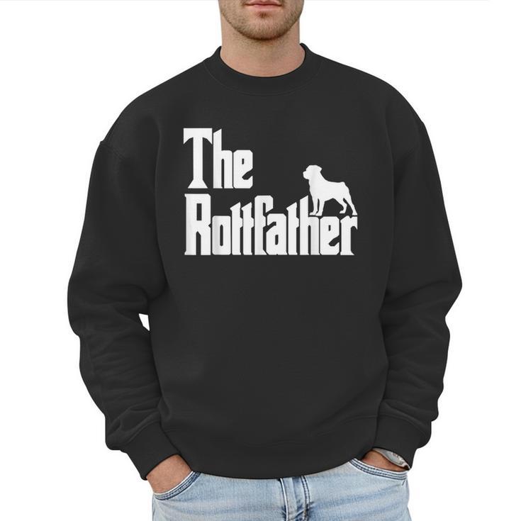 The RottFather Rottweiler Dad Shirt Men Men Sweatshirt
